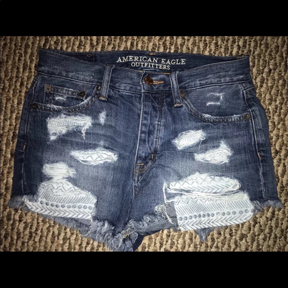 American Eagle high rise shorts
